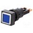 Q18LT-BL/WB Switch: push-button; 16mm; Stabl.pos: 1; white; filament lamp lfmYVsD08nBPeKa7d9G1mZDpG3VLCLHxtQj5ftyo6SA
