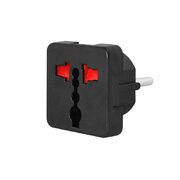 AC/AC EURO(K) ADAPTERIS >>ASV/Lielbritānijas rozete, melna

 CPE028J.jpg