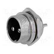 VG04007 Connector: microphone; socket; male; PIN: 2; for panel mounting X6ufrgrrwjjaLG3n4UavKe0aQdevdvJyE_BusCba95M