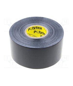 PP-1180001-0048025 Tape: duct; W: 48mm; L: 25m; Thk: 0.25mm; black; natural caoutchouc 1G40jSdsBnrw2qfcIU_JHf7T8y3hBgM5eycL1Bq-4OE