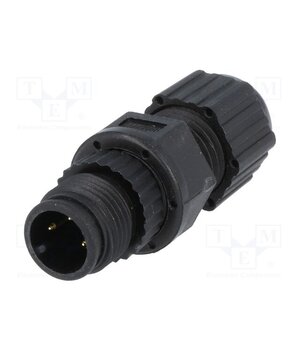 MSAP-03BMMA-SL8001 Connector: M12; plug; PIN: 3; male; 250V; straight; IP67,IP68; 4A G-7UoVzWuQMsIdlcHtQIjAcxRnToLlMGCsvtZBWmsb4