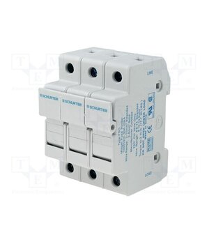 0091.0003 Fuse holder; 10.3x38mm; for DIN rail mounting; 30A; 600VAC; FSO yqm-b4_janFOfZxC9pGlUlgQgsnmoEWqYg-xdQyjhAA