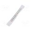 GN 711-KUS-100-W-R Ruler; R; W: 11mm; silver; plastic; Length: 100mm; self-adhesive 8LAI8sA21LA5f0YCEVFD1_LhzgG6b8JXKNB-LY0bvdA