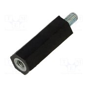 QSCP025M4 Insulating sleeve; Int.thread: M4; L: 25mm; UL94V-0; polyester HZbq6iJoAtiZdC9lesj6_3Zfh2WDIb197ujnqZFye0M