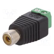76741 Transition: adapter; mono; terminal block,RCA socket; PIN: 2 54I5_ISG0qBwknNcSVyhf_5yeIHfTzbKDRSIqOiTteM