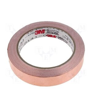 FE-5100-5290-8 Tape: electrically conductive; W: 19mm; L: 16.5m; Thk: 0.101mm dy_0r7C7egvwPywIqKlCKb5-Caz3ZfBtlDWm42nTOhs