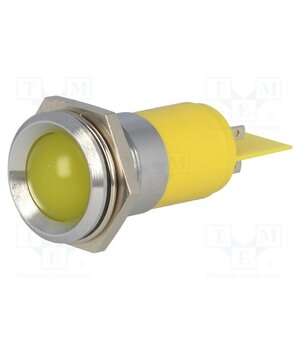SSBD22H1249 Indicator: LED; recessed; yellow; 24÷28VDC; 24÷28VAC; Ø22.2mm; IP67 dIN4FBCbbHVclZU9kZC-cCFJPVWE9nX1Hl8p7sfwbtY