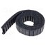 SR20035040 Cable chain; LIGHT; Bend.rad: 40mm; L: 1003mm; non-openable frames SQ8UsQY3OXP7jCPwPtUqt2pF8fcWAv7NWG51JcrJyYM