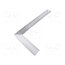 1-45-687 Try square; 400x200mm; fitted with graduated scale d0ehkzjW80jsF42UiFq2irqbAG3_ieNNxb8khqqs8Cc