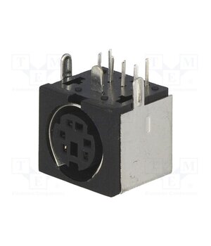 4850.2610 Connector: DIN mini; socket; female; PIN: 6; shielded; THT QzahN4TV1szuqVNEaattNoc1JWjrAky46tag07xRRjk