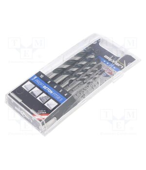 0022700222100 Drill bit-kit; for concrete; steel; blister; PROFI BETON; 5pcs. ewCETwnpKdgFbG8b4Xkq5UY4TO9XTlxNPxHY0zZ3WCo