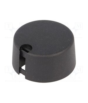 A1031069 Knob; with pointer; plastic; Øshaft: 6mm; Ø31x16mm; black; A10 QyEFxJGyk01mzugIj1G-vtybLwzOm8i6EJBtXwyHUS4