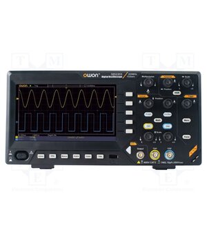SDS220S Oscilloscope: digital; Ch: 2; 200MHz; 1Gsps; 20Mpts; LCD 7"; SDS ns7kELPgozbT3ZyPUTZuPk-IKpbItVsaG9HVOTSoEcs