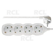 SADALĪTĀJS 4xSievietes 3m, ar elektriskās zemes savienojumu, 230V

 CLA014X.jpg