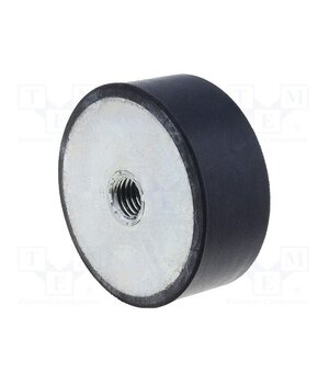 DVA.5-50-20-M10-55 Vibroisolation foot; Ø: 50mm; H: 20mm; Shore hardness: 55±5; 2587N GCCRXmDSjfFbtvSCE9EIRPXla2OLaQ5qjoBE1VTeMls