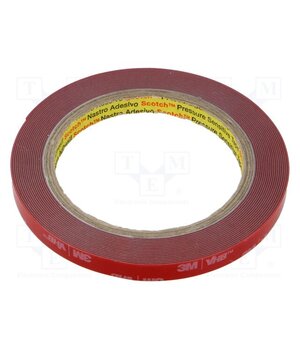 3M VHB RP+ 060GF Tape: fixing; W: 9mm; L: 5.5m; Thk: 0.6mm; acrylic; grey; 36N/cm qEfA3Ei1mly3BYR7SFaDL_XAYmBdgypL82AF83PJ7EQ
