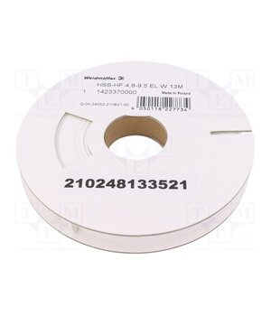 HSS-HF 4.8-9.5 EL W13M Heat shrink sleeve; glueless; 2: 1; 9.5mm; L: 13m; white 0NXRI8frsnth7RLa7BgQIZt9wbvQhSk_iCvT47Gi9vE