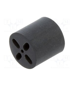 ELM 3-250 Spacer sleeve; LED; Øout: 6.5mm; ØLED: 5mm; L: 6.35mm; black; UL94V-0 Lhi2FFSEt7OfOGFYU3d0BZrXU5RHfNKhOq_r6xafdl4
