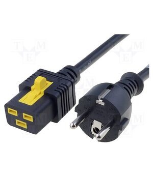 6051.2123 Cable; 3x1.5mm2; CEE 7/7 (E/F) plug,IEC C19 female; PVC; 6m; 16A _gyPPWHa8B5o5FThRVTAWfIdNUUHNsYepuTrNzg2DWk