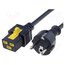 6051.2123 Cable; 3x1.5mm2; CEE 7/7 (E/F) plug,IEC C19 female; PVC; 6m; 16A _gyPPWHa8B5o5FThRVTAWfIdNUUHNsYepuTrNzg2DWk