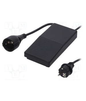 02410.1001-03 Switch: foot; Stabl.pos: 1; DPST-NO; 6A/250VAC; Leads: cables; black H8-nci3S9hKo5vpH0c63lL0SQ10giOmaa8zdFClMqPs