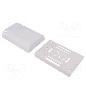 61.6040003 Enclosure: wall mounting; X: 80mm; Y: 120mm; Z: 35mm; ABS; white y09rX3e_9A_rKFMdeJ4VNsPE0VxsRW6n4RMZYp1NMWY