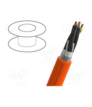 13-EYS13G04R-A5 Wire: servo drive; MOTIONLINE® ADVANCED; 4G2.5mm2; orange; Cu Ka_iu3U1_xeUvYQGUNuVXIwOsZ1FW4bK9hPhEMbfnIY