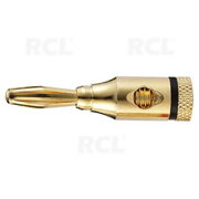 PLUG ø4mm 'banāna' tipa, metāla, melns, apzeltīts

 CKI096J.jpg