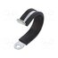 SGB-36 Fixing clamp; Øbundle : 36mm; W: 21mm; steel; Cover material: EPDM q0VcmO5_AEMsQzdBbpdiREnxcwjcVTq2JUM6T4_XssI