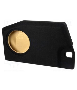 FBOPEL02 Car loudspeaker enclosure; MDF; black; 250mm; Grooving: 272mm S3B6yTmIDSzfv0QPCU7wCAp4tcMAcXpsMjBeQ4hMTkA