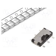 AYZ0202AGRLC Switch: slide; Pos: 2; DPDT; 0.1A/12VDC; ON-ON; SMT; -10÷60°C; 100MΩ 3e8JUwR4t-_mN8wLRXklSDDpAbwie9AqiMAXOuTqkgs