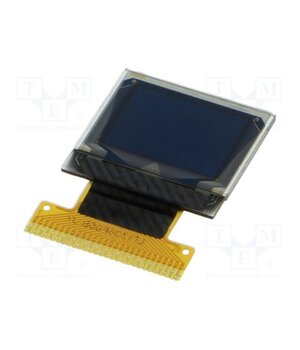 LCD IPS 0.66” WHITE DISPLAY Display: OLED; graphical; 0.66"; 64x48; 18.46x18.1x1.45mm; 80cd/m2 g01gOHJ0aRy3K0CEplbEZc41gnUznp4eULiUh4J6Qb4