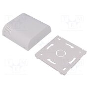 61.6060000 Enclosure: wall mounting; X: 80mm; Y: 80mm; Z: 25mm; ABS; white I6y6E4A3lF06sUWGOjE6oEDmwqS_fSGUCOoKt9vQxR4