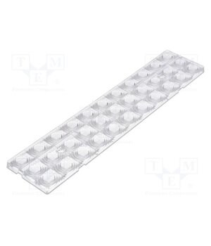 F13853_FLORENCE-Z90 LED lens; rectangular; plexiglass PMMA; transparent; H: 8.45mm GEXNRnZOIwObCO-5WXwv8fB4ouHyawQQVjWsm4PYlfw