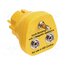 TM10 Earthing plug; ESD; yellow; 1MΩ tJEiyKi6EpQ2qv7imAZD1LnQzDdqUgWXChJjzrUuqAc