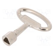 2.KL-T9.002-02 Key; zinc and aluminium alloy; nickel; Key code: T9; 65mm b_TWZB6miectWrJ0iZfPiPp2wUXNuxkAuy5RJJVZqbc