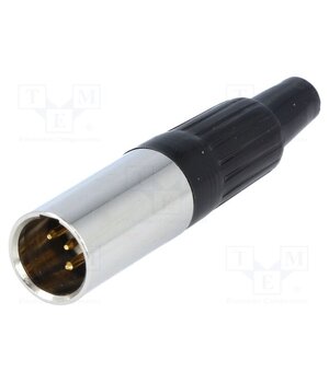 MXLR-4W Connector: XLR mini; plug; male; PIN: 4; for cable; soldering jYsV14uRj2unK9fNLfXzhgWMFuDh4P3XFgyA2AI8nWY