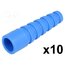RG58SRB-BL Strain relief; RG58; blue; Application: BNC plug; 10pcs. wPc2bVz5cJVtX2rIpxpc3Nsmx5bbi6oFu1yFp7126q4