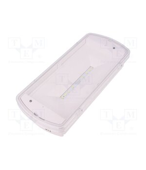 SL2MNM42C1C3A Lamp: LED emergency luminaire; SafeLite; IP42; white; 2.7W; 60lm wJ8JnqngBp5L2QqOUMSFiEK3nMg9GQdZ8VGDS-DyRUk