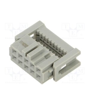 7100251817 Connector: IDC; plug; female; PIN: 10; 891; 2.5A; IDC; 2.54mm; 2x5 J32rSt4y_8fZlmUcRa6kOqrfbGW7TGxE5iLTDpUbOAQ