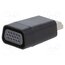 A-HDMI-VGA-001 Adapter; D-Sub 15pin HD socket,HDMI plug; HDMI 1.4; bag; black BPc2tLifE2IWWj8JeaIStyvisXV40Gf2scMkhWUEl38