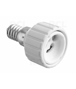 SOCKET - ADAPTERS spuldzēm E14 (M) > GU10 (F)

 CLILGU10_E14.jpg
