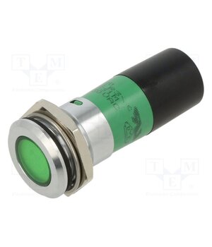 195F0231M Indicator: LED; green; 230VAC; Ø22mm; 100mcd xnmvBwqHRPlYf2JlZCktj8Pw-pnpfH5uvrr-5avZp78