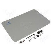 157KIT 6090 GREY Mat: table set; ESD; L: 0.9m; W: 0.6m; Thk: 2mm; grey; 440°C nj81qgPg4KFaEQScxz9LsnMKXRMJgdUt84gjdrMW6eg