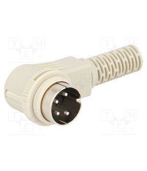 932907117 MAWI 4100 Connector: DIN; plug; male; PIN: 4; 216°; angled 90°; for cable Qet4sxUprhfI9mKP-021BuqdLwL0Waz5TrhT04JBo3Y