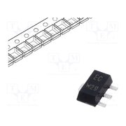 BCV49,115 Transistor: NPN; bipolar; Darlington; 60V; 0.5A; 1.3W; SC62,SOT89 GGN3cAWeDfBM3OX-WiFNhnkIWtm5xwtjHlxXMGNAd7Q