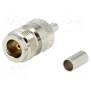 H3258A COPPER Connector: N; plug; female; straight; IDC,crimped; for cable; RG58 yeGryiV0zAicCcmyp-VPuffw_vYl_AvSS3gpFu56HYY