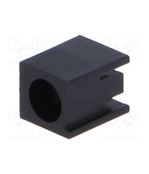 FIX-LED-313 LED housing; 3mm; polyamide; angular; black; UL94V-2; H: 5mm ofHa2qfF18pc12IFQ8PTc4b9zaJbTKoMNhou3R7KASo