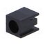 FIX-LED-313 LED housing; 3mm; polyamide; angular; black; UL94V-2; H: 5mm ofHa2qfF18pc12IFQ8PTc4b9zaJbTKoMNhou3R7KASo
