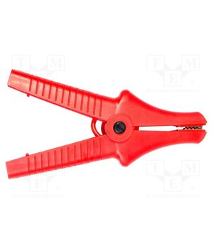 K-09 Crocodile clip; 32A; 11kV; red; max.43mm; Type: insulated IIHonCRJuKlBNI6qI_IW8dWjKU2AKxAOvqIDRUiS0Xs